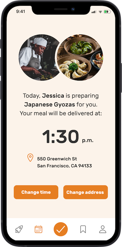 order screen